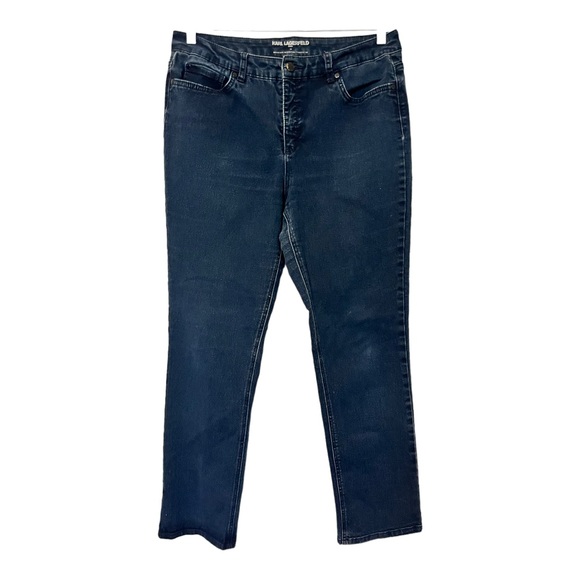 Karl Lagerfeld Ikonik Karl Straight Leg Jeans | 12 - Picture 2 of 10